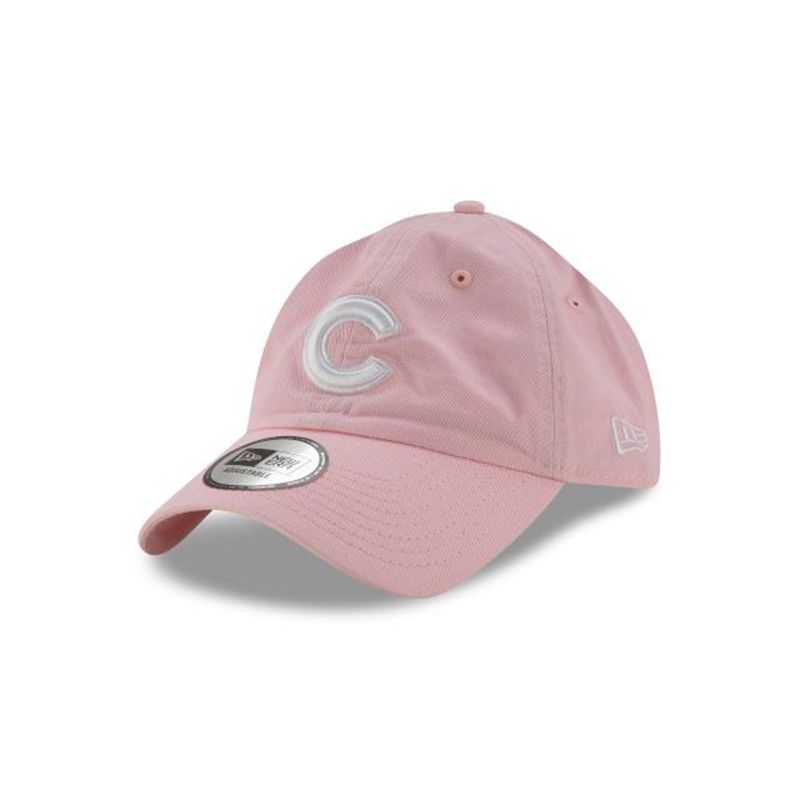 MLB Chicago Cubs Casual Classic Adjustable (DSC6706) - Pink New Era Caps